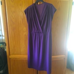 Handmade Purple MIDI Dress